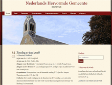 Tablet Screenshot of hervormdbrandwijk.nl